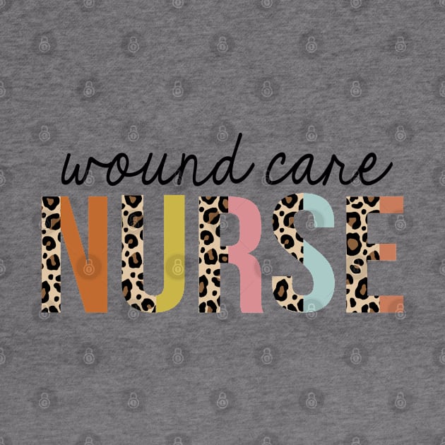 Wound-Care Nurse Leopard Print Registered RN Nursing Appreciation by HeroGifts